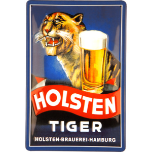 Plechová cedule pivo - Holsten tiger