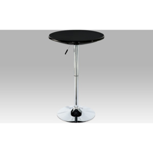 Artium Barový stůl chrom 94x61x61cm Barva: černá