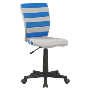 Halmar Dětská židle FUEGO, šedo-modrá