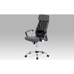 Artium Kancelářská židle | látka | kovový kříž | houpací mechanismus Barva: šedá