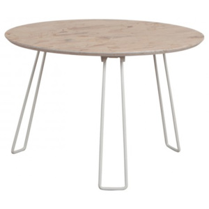 Zuiver Konferenční stolek OSB, velký, bílý,60 cm