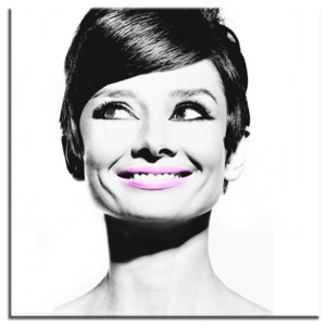 Obraz na zeď Audrey Hepburn Smile 48836717AH