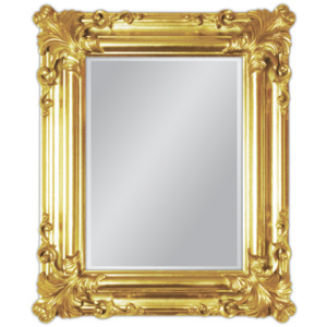 Závěsné zrcadlo Sophia 50x60 zlaté