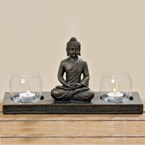 Stojan na svíčky Boltze Buddha
