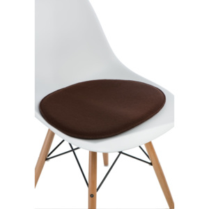 Design2 Polštář na židle Side Chair hnědý