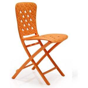 Design2 Židle skládací Zac Spring oranžová