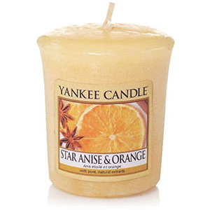 Yankee Candle – votivní svíčka Star Anise & Orange 49 g