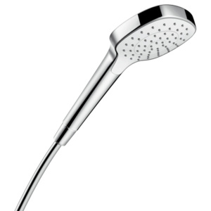 Hansgrohe Croma Select E - Ruční sprcha 1jet EcoSmart 7 l/min, bílá/chrom 26816400