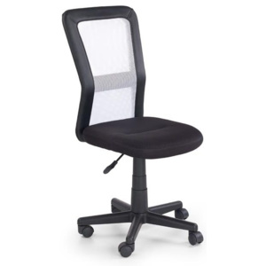 Halmar Dětská židle COSMO, černo-bílá