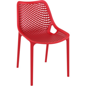 Design2 Židle Grid červená