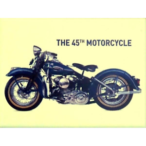 Plechová cedulka motorka The 45Th Motorcycle