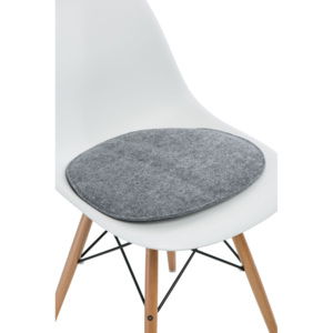 Design2 Polštář na židle Side Chair šedý j