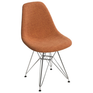Design2 Židle P016 DSR Duo oranž šedá