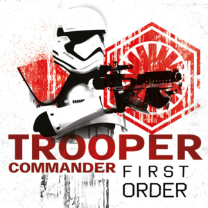 Obraz na plátně Star Wars: Poslední z Jediů - Tooper Commander First Order, (40 x 40 cm)