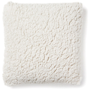 Bílý polštář La Forma Cora, 45 x 45 cm