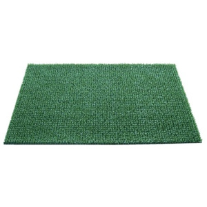 Zelená plastová vstupní vnitřní travní rohož - délka 90 cm, šířka 55 cm a výška 2 cm