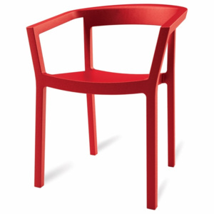 Design2 Židle Peach červená