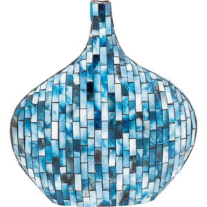 Váza Mosaico 33 cm - modrá