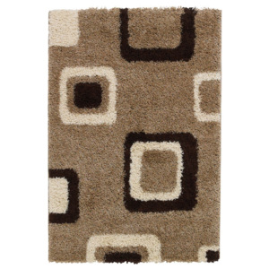 Béžový koberec Think Rugs Majesty, 80 x 150 cm
