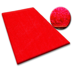 Kusový koberec Iria Shaggy červený 80x150