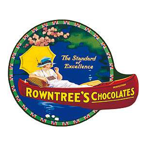 Plechová cedule Rowntrees Canoe Chocolates 19LIN05