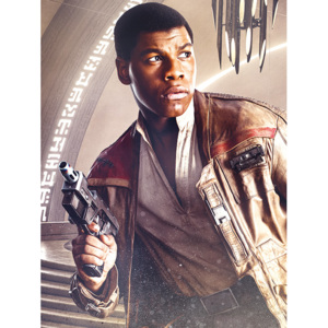 Obraz na plátně Star Wars: Poslední z Jediů - Finn Blaster, (60 x 80 cm)