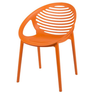 Oranžová židle Canett Elements