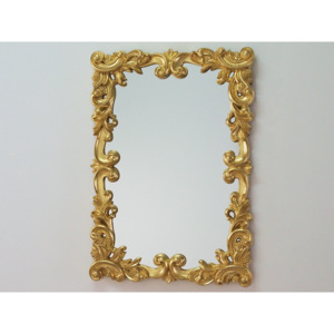 Závěsné zrcadlo Rosso 70x100 zlaté