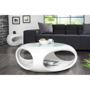 Konferenční stolek SPIN II WHITE Nábytek | Stoly a stolky | Konferenční stolky
