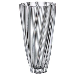 Váza Scallop, bezolovnatý crystalite, výška 305 mm