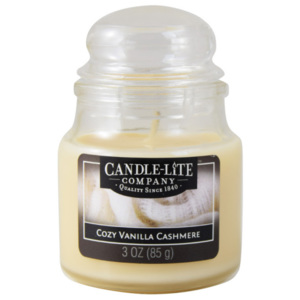 CANDLE-LITE Vonná svíčka Everyday, Luxusní vanilka a kašmír, 85g