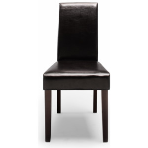 Čalúnená stolička JONS - čierna