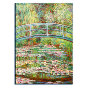 Obraz na zeď Kytice - Most Claude Monet 48836717VZ