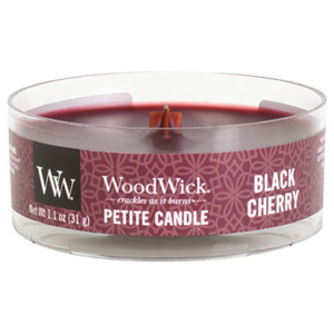 WoodWick – Petite Candle vonná svíčka Černá třešeň 31 g