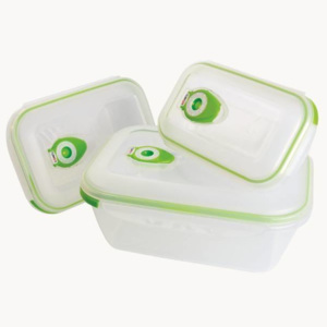 Vakuové dózy Vac Pure 0,5l + 1,3l + 2,6l - Locksy