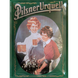 Plechová cedule pivo Pilsner Urquell Bestseller PBCLP001
