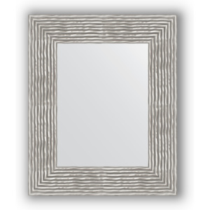 Zrcadlo v rámu, vlnky chrom, 80x160cm