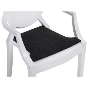 Design2 Polštář na židle Royal šedý tmavý