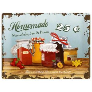 Plechová cedule Homemade - Marmeláda 19STEEL51