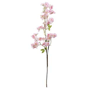 Umělá větvička s květy - růžová, Clayre & Eef