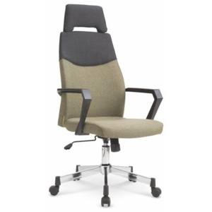 Halmar Kancelářská židle OLAF, černo-zelená