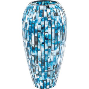 Váza Mosaico 40 cm - modrá