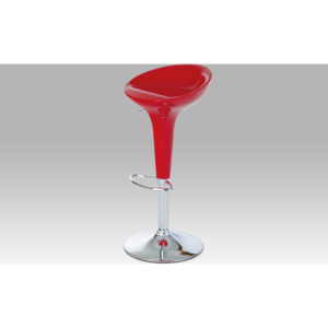 Artium Barová židle plastová 39x45x80cm Barva: červená