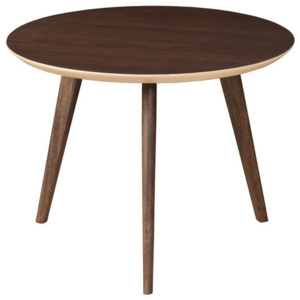 Odkládací stolek z masivního mangového dřeva Woodjam Play Dark