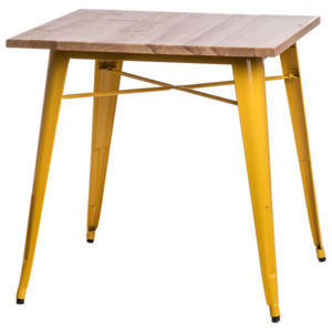 Stůl Paris Wood žlutý jasan