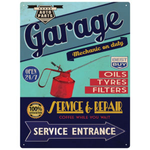 Plechová cedule Garage - Service Repair