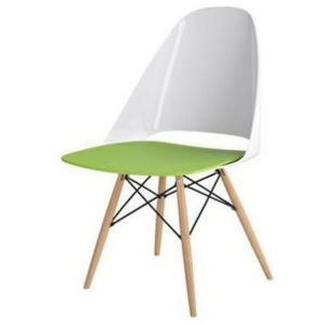 Mobler Židle Aero green/bílá