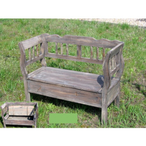 Dřevěná lavice Wood style 63155126