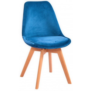 Jídelní židle DIORO, tmavě modrá ATR home living DIOROM