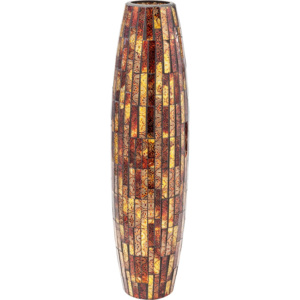 KARE DESIGN Váza Mosaico 59 cm - hnědá